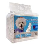 DOG DIAPER MALE WRAP (MEDIUM) (30-48cm) FOR 2-5kg 12pcs PKW0LHW003M
