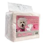 FEMALE PET DIAPER (LARGE) (34-54cm) FOR 7-12kg 10pcs PKW0LHW004L