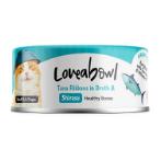 CAT CAN IN BROTH TUNA AND SHIRASU 70g L626