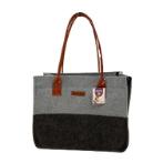 TOTE CARRIER (GREY / DARK GREY) (40x20x33cm) YF107376GY
