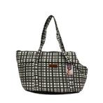 TOTE CARRIER (CHEQUERED) (45x29x29cm) YF105079BKM