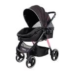 RETRO LUXE PET STROLLER (BLACK) (55x67x96cm) BWIBIFS2102BK