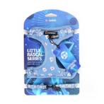 DOG HARNESS WITH LEASH (BLUE) (10mmx22-32cm) BWDG3823