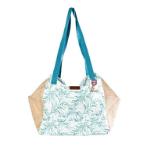 TOTE CARRIER-LEAVES (GREEN) (42x27x40cm) HTY0YT119044GN