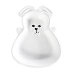 SA FEEDING BOWL - RABBIT (WHITE) (14x10.7x2.8cm) HTY0HD593WH