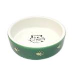 SA FEEDING BOWL-ROUND DISH (GREEN) (8.5x3cm) HTY0HD613GN