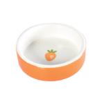 SA FEEDING BOWL- ROUND DISH (ORANGE) (8.5x3cm) HTY0HD615OR