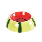 SA FEEDING BOWL - WATERMELON (GREEN / RED) (7.5x2.5cm) HTY0HD06229GN