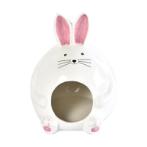 HAMSTER HOUSE- RABBIT (WHITE) (MEDIUM) (13x14.5cm) HTY0HD694WTM