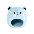 HAMSTER HOUSE- BEAR FACE (BLUE) (8x8cm) HTY0HD06291BU