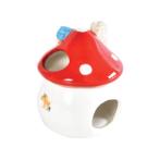 HAMSTER HOUSE- MUSHROOM (RED / WHITE) (9.5x10cm) HTY0HD06421RD