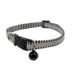 DOG COLLAR-P LAIN REFLECTIVE (BLACK) (10mmx25-35cm) BWDC2203BK