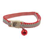 DOG COLLAR- PLAIN REFLECTIVE (RED) (10mmx25-35cm) BWDC2203RD