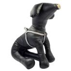 DOG HARNESS- PLAIN REFLECTIVE (BLACK) (10mmx25-35cm) BWDH2203BK