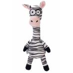 PLUSH DOG TOY ZEBRA YIP (BLACK / WHITE) 33x10x9cm BT0619419
