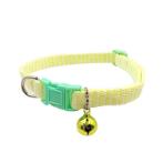 DOG COLLAR- PLAIN (YELLOW) (10mmx22-35cm) BWDCC2202GN
