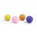 SOFT SPONGE BALL (ASSORTED) (4cm) (4pcs) BT0425300