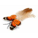 PLUSH TOY BUTTERFLY FLIGO (ORANGE) (8cm) BT0440621