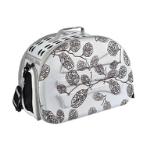 PET CARRIER- BRANCHES & LEAVES (WHITE) (46x29x34cm) HTY0SDT3043BWT