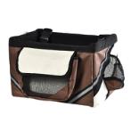 PET CARRIER- BICYCLE BASKET(BROWN) (38x25x25cm) HTY0SDT3036BN