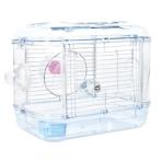 HAMSTER CAGE-CLEAR WITH WHEEL (32x21x25cm) HTY0BES01
