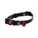CAT COLLAR WITH RED CRYSTAL (BLACK) (10mmx32cm) HTY0YL103888