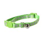 CAT COLLAR WITH PAW PRINT(GREEN)(10mmx32cm) HTY0YL105742A