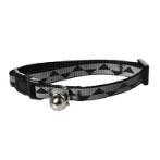 CAT COLLAR WITH TRIANGLE PRINT (BLACK) (10mmx32cm) HTY0YL105744