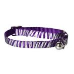 CAT COLLAR  (WHITE/PURPLE) (10mmx32cm) HTY0YL105751