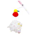 CAT TEASER PVC BALL DUCK (RED) BWAT3860