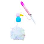 CAT TEASER PVC BALL DUCK (BLUE) BWAT3861