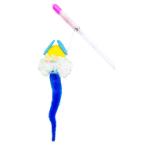 CAT TEASER PVC BALL DRAGONFLY (BLUE) BWAT3865