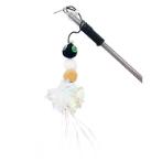 CAT TEASER-RETRACTABLE MISS WORM (BLACK) BWAT3868