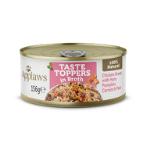 TASTE TOPPERS CHICKEN BREAST WITH HAM AND VEGETABLES IN BROTH 156g MPM0TT3035CEA