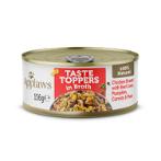 TASTE TOPPERS CHICKEN BREAST WITH BEEF AND VEGETABLES IN BROTH 156g MPM0TT3036CEA