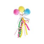 BIRTHDAY PARTY BALLOONS WITH RIBBON AND FEATHER IDS0TOY916851
