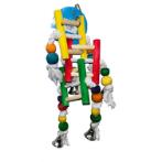 ROPE TASSEL WOODEN BALLS COMES WITH 3 BELLS 00015