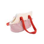 TOTE CARRIER WITH STRIP (RED/WHITE) (39x22x24cm) HTY0SRB0050