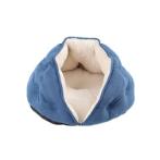 PET BED (SMALL)(BLUE/WHITE)(40x28cm) HTY0SRW0291BU
