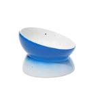 ELEVATED POLKA DOT CERAMIC BOWL(BLUE)(13X13X9cm) HTY0SRQ0070BU