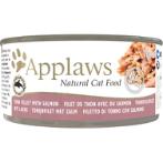 TIN TUNA FILLET WITH SALMON IN BROTH (CATS) 70g MPM01028CEA