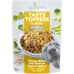 TASTE TOPPERS POUCH CHICKEN BREAST WITH VEGETABLE AND APPLE AND QUINOA IN BROTH 85g MPM0TT9010CEA