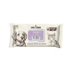 ANTIBACTERIAL PET WIPES - LAVENDER, 100 pieces CFTG9364