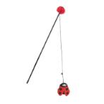 PLASTIC CAT TEASER LADYBUG (40x4.5x4cm) BT0440526
