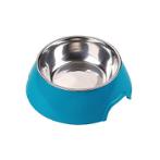 BOWL ROUND ACRYLONITRILE BUTADIENE STYRENE AND STAINLESS STEEL (GREEN)(MEDIUM)(17.9x17.1x5.7cm) JNP1118GN