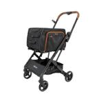 JETPAW 3 IN 1 PET STROLLER WITH REMOVABLE AIRLINE APPROVED CARRIER (BLACK) (73x44x100cm) BWIBIFS2319B
