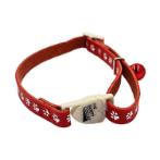 CAT COLLAR - FOOT PRINT (RED) (10mmx20-30cm) BWCC2402RD