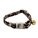 CAT COLLAR - LEOPARD PRINT (10mmx20-30cm) BWCC2406