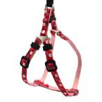 DOG HARNESS - REFLECTIVE COLOR DOT (RED) (10mmx22-35cm) BWDH2401RD