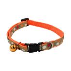 DOG COLLAR - REFLECTIVE COLOR DOT (GREEN) (10mmx22-35cm) BWDC2401GN